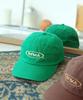 Beollunpeulenjeu Bfma Logo Washed Ball Cap Kelly Green