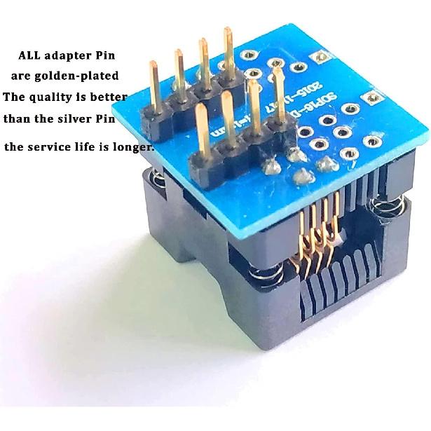 EZP2023 Programmer USB SPI 9 Adapters EZP2019 Upgraded Chip Writer Reader IC Test Clip 24 25 93 95 EEPROM Flash Bios Minipro Socket