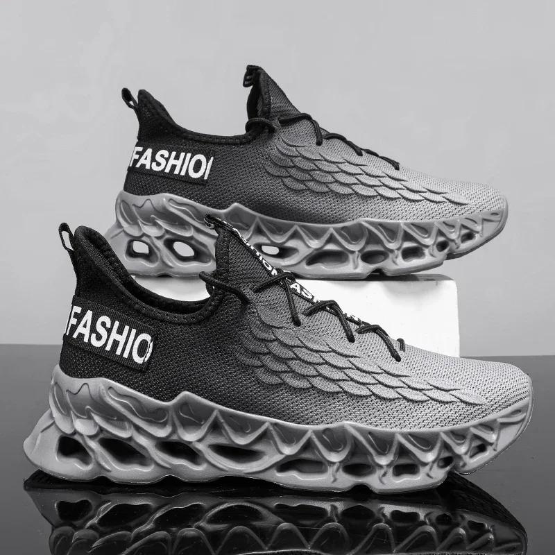 MAEDEF Mens Sports Running Shoes Mesh Breathable Comfortable Sneakers for Men Non Slip Man Walking Shoes Training Mens Sneakers