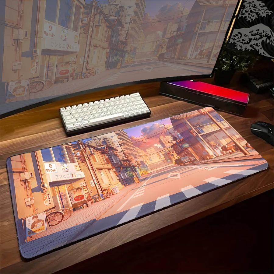 Big Mouse Pad Gaming Colorful House Large Mousepad Office Accessories Desk Mat Gamer Setup Mousemats PC Kawaii Mats