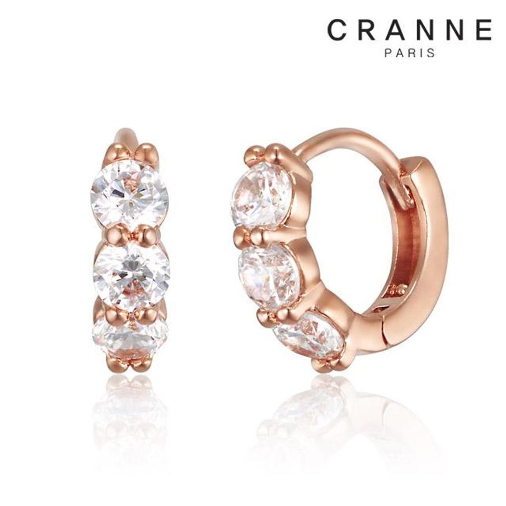 Baguette Cubic One-Touch Earrings C24EB323