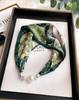 Magnetic Buckle Silk Scarf Headband Internet Celebrity New Magnetic Buckle Bracelet Small Long Women's Summer Casual Necklace Diamond Neck Band