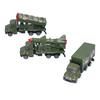 3er-Pack 1:50 Diecast Militärspielzeugfahrzeuge Legierungsmetall Armeespielzeug Modell für Kinder Jungen Kleinkinder Ziehen