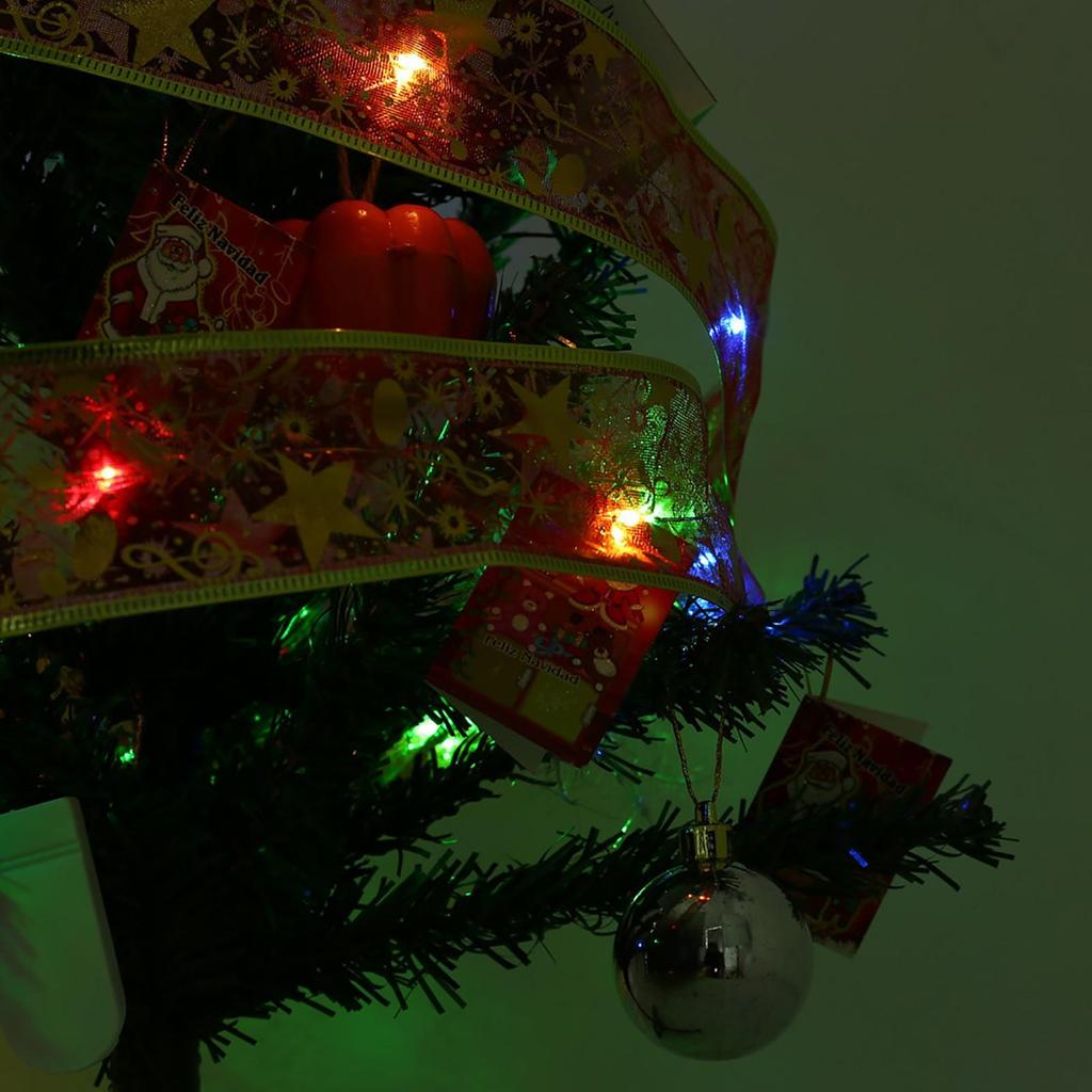 Christmas Party Decoration 1m Ribbon Night Light Christmas Tree LED String