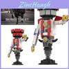 Interactive Skibidi Toilet Light Bulb Man Building Toy 230pcs Abs Blocks