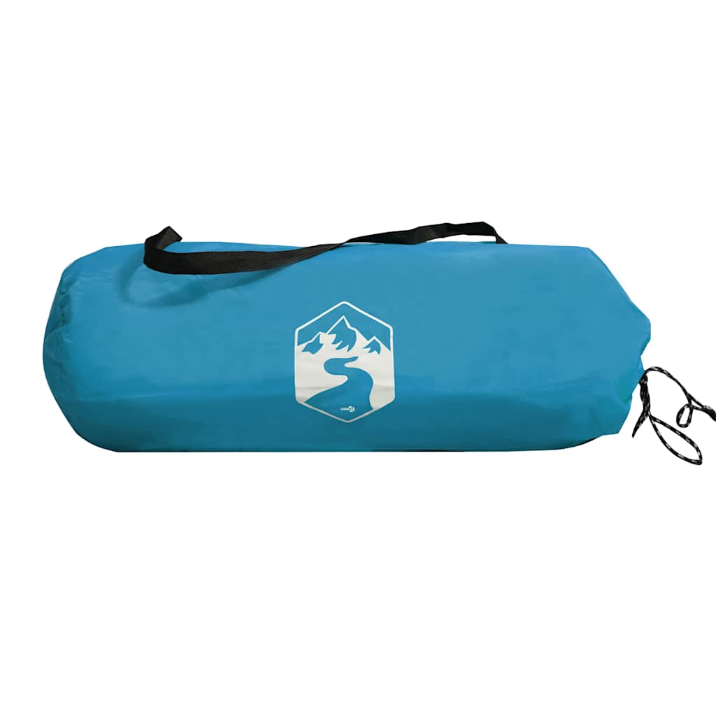 2 Person Camping Tent Blue Waterproof