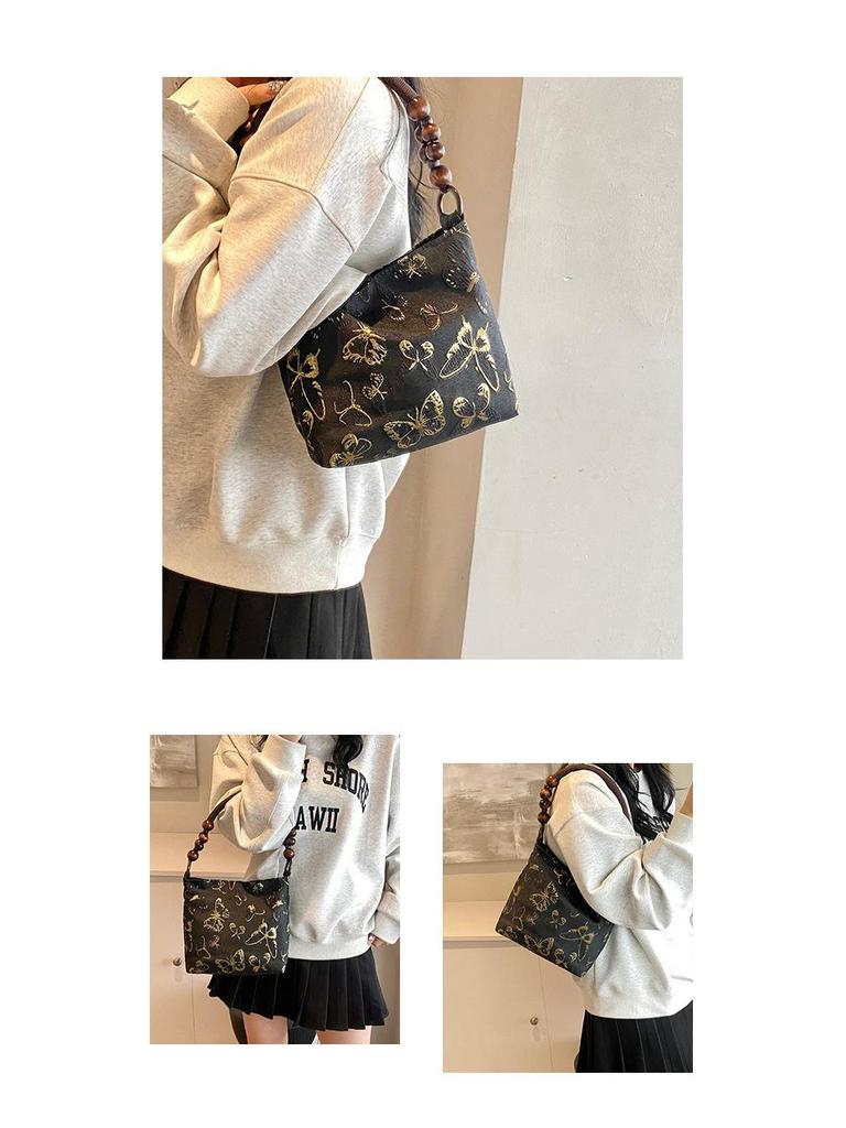 Summer Butterfly Chic Women's Underarm Tote Handbag 2025 National Tide Edition