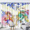 Cardcaptor Sakura Window Curtain 3D Print Blackout Curtains Living Room Bedroom Decor Kids Gift