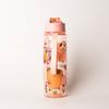 1 Piece Cartoon Capibala Cup With Straws Leakproof Water Bottle 400/750Ml Kids Water Sippy Cup Children'S Plastic Water Cup