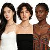 Open Heart Pendant Necklace for Women, Silver Tone Link Chain Jewelry with Adjustable 31-40 Cm Length for Daily Outfits and Gift Use
