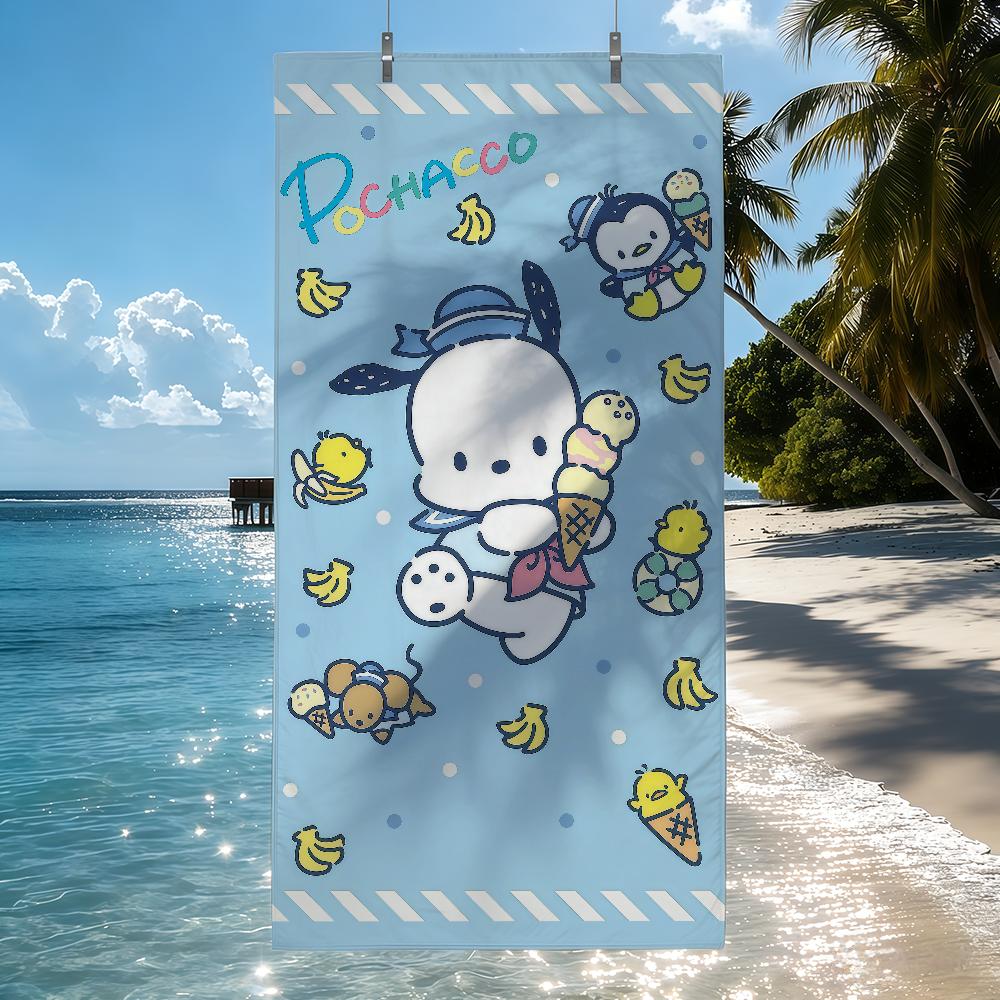 Sa Cute H-Hanamaruobake Towel Quick Drying Beach Towels Are Suitable For Swimming Pools Camping Yoga And The Gym