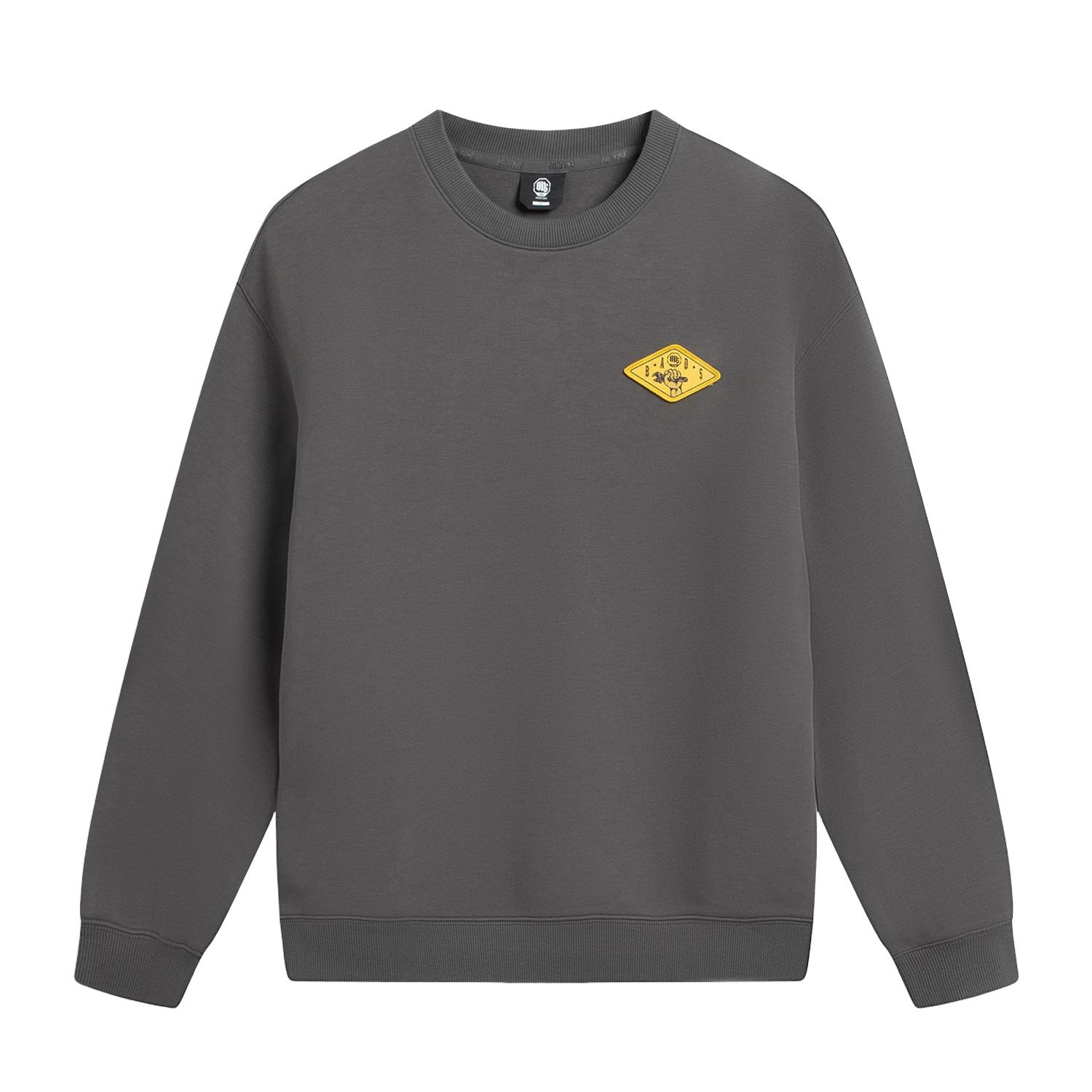 

Li Ning Badfive 3D Loose Round Neck Logo Sweatshirt Men sweatshirt AWDW027-6 2XL