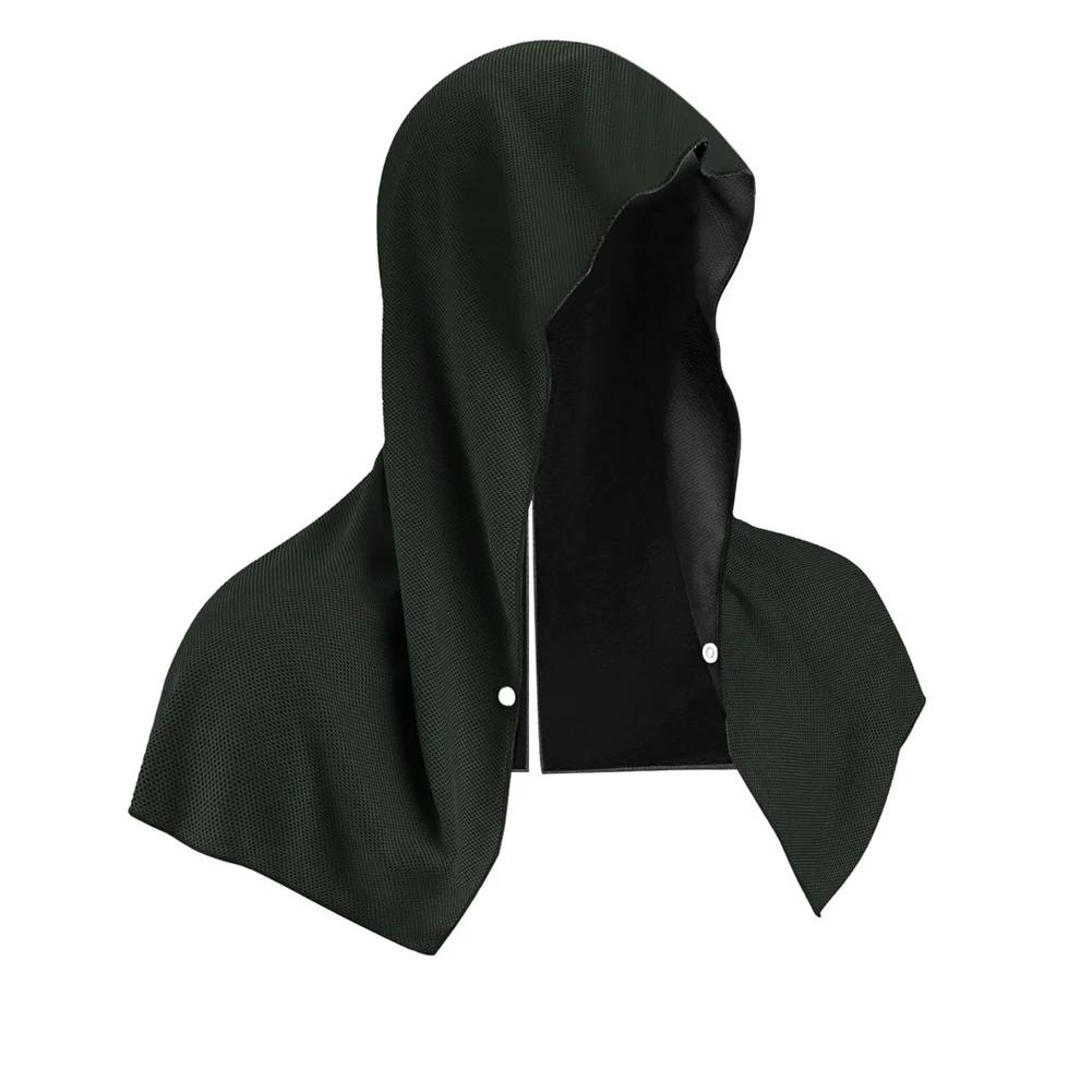 Cooling Hoodie Towel Cooling Towels Quick Drying Absorbent Towels for Neck and Face UV Protection Sport Workout Camping Cycling
