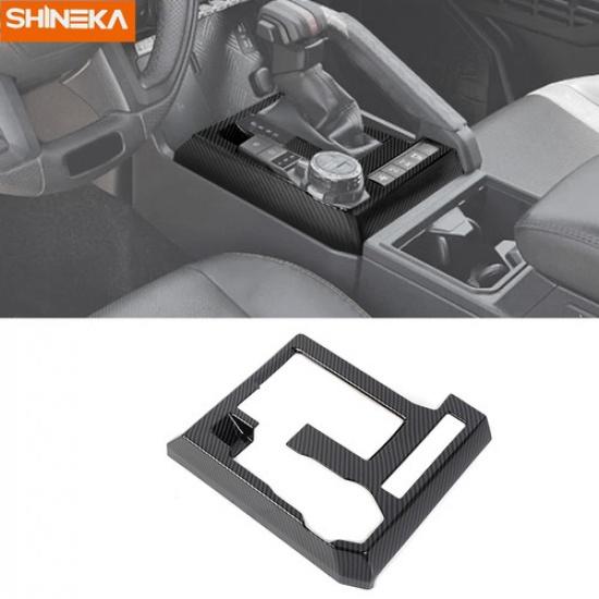 Carbon Fiber Car Gear Shift Panel Frame Cover Trim For Tacoma 4Runner 2025 2026