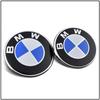 74/82mm BMW Logo Car Hood Trunk Emblem Badge Auto Exterior Accessories For E60 F30 F10 G20 G32 X1 X3 X5 X6