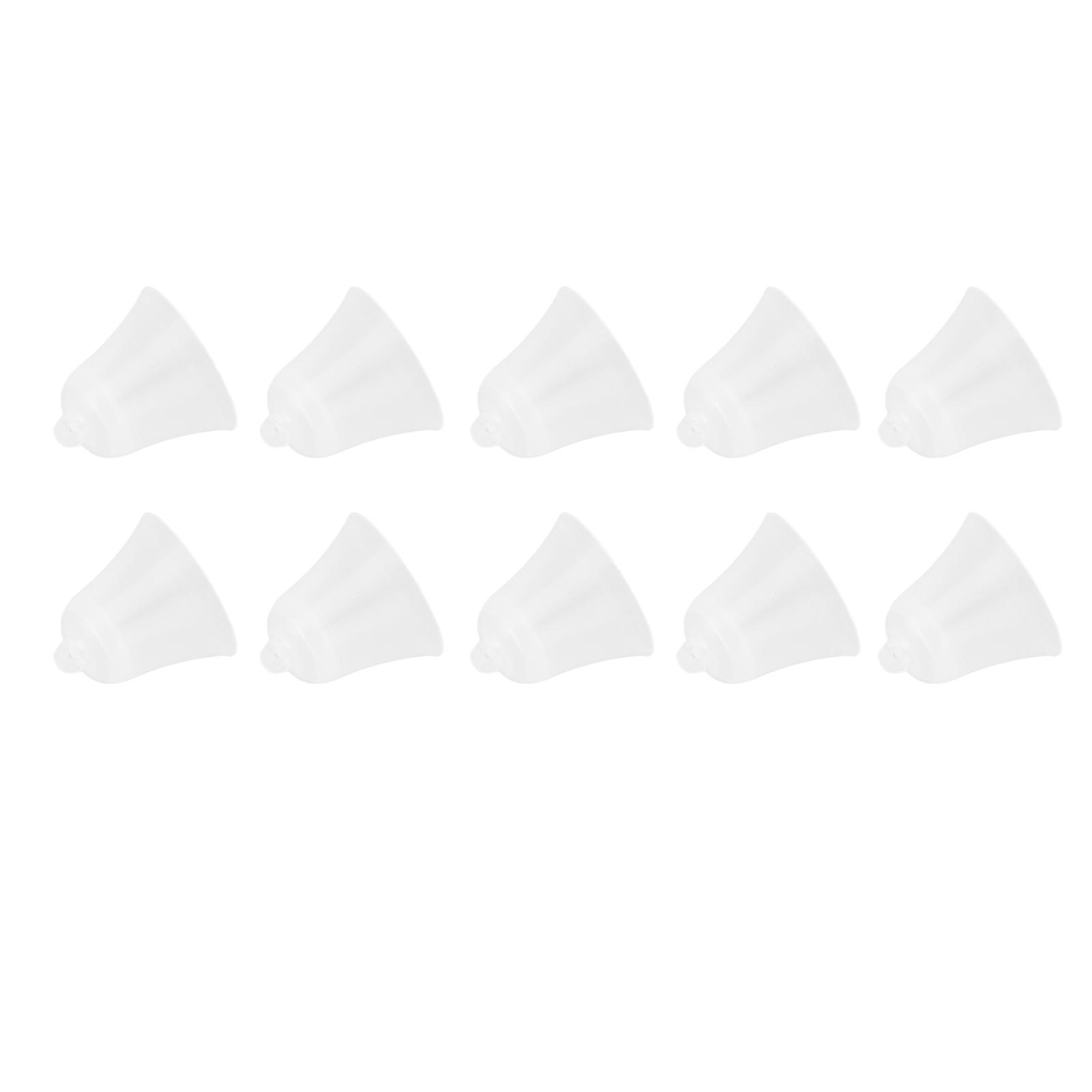 

10 шт. Купола для слухового аппарата Замена Силиконовые Мягкие Беруши Головки для барабанной перепонки Насадки для наушников Белый L M(315 X 180mm)