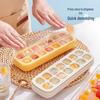 Ecoco Press-Type 7-Grid Ice Cube Tray