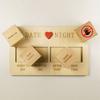 Date Night Dice, Take Out Dice For Couples, Portable Couple Wooden Dice Kit For Adults Women Men Husband Girlfriend Boyfriend Ch