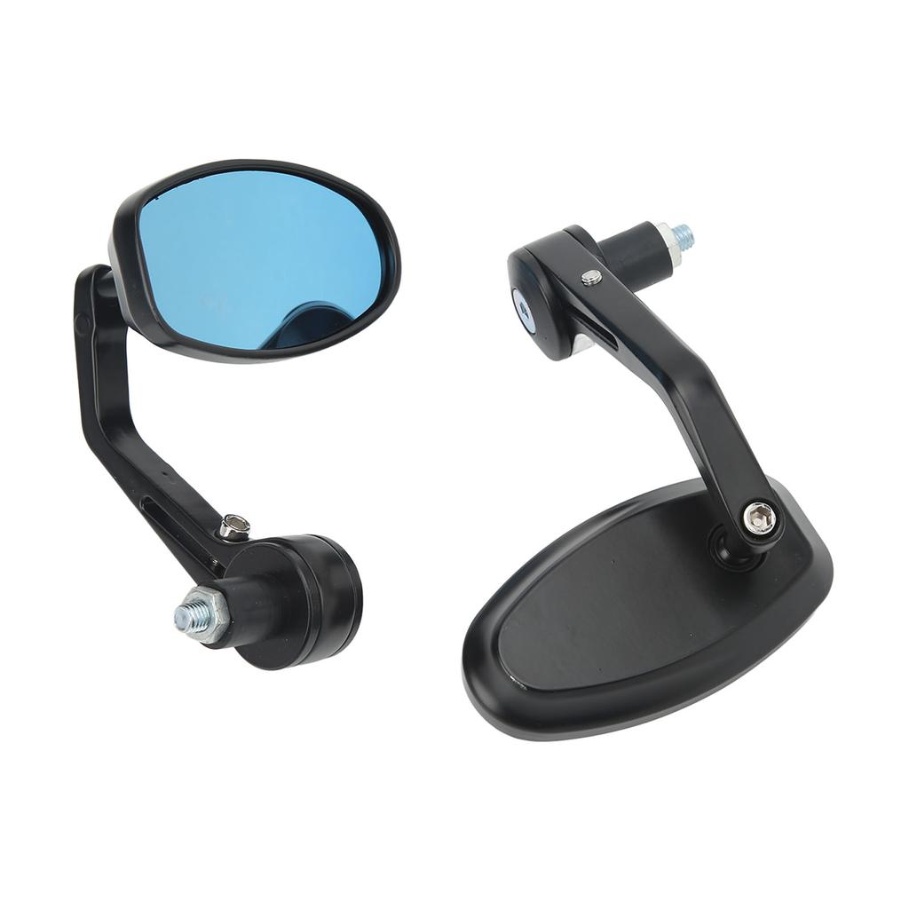 1 Pair 78in Motorcycle Rearview Mirrors Universal Handle Bar End Side Mirror Replacement for