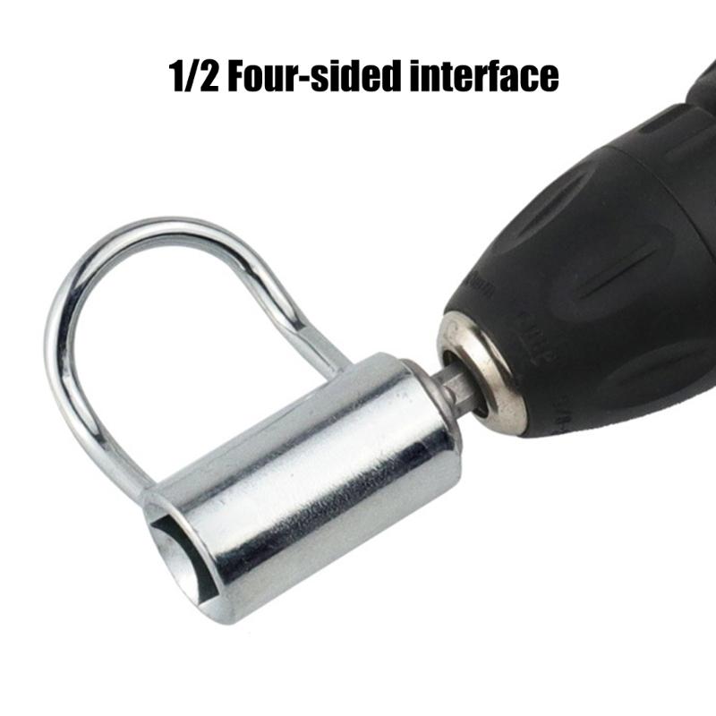 Multipurpose Alloy Steel Angle Valves Spanner For 1/2Inch And 3/4Inch Pipe Delicate Design For Narrow Installations