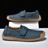 Spring and Autumn New Couple Doudou Shoes Large Size Breathable Hand-stitched Flat Casual Shoes for Men and Women
