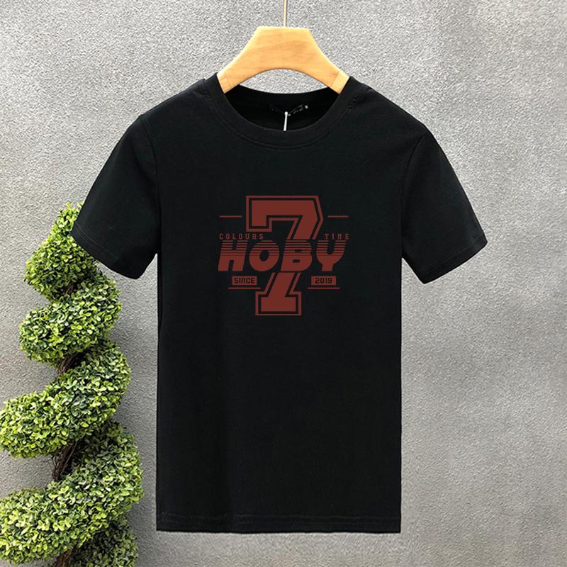 

High Quality Luxury Brand 100% Cotton Design Letter 7Printing Tees Summer Harajuku For Men/Women Short Sleeve T-shirt Asian Size 4XL