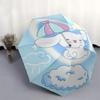 1pc Happy Cinnamoroll Sanrio Cartoon Umbrella, Portable 3-Fold Compact Umbrella, Suitable for Camping, Hiking and Travel, Ideal Easter Birthday Gift f