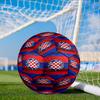 Hajduk Split Football Crest Size 5 Soccer Ball, Suitable for Training and Matches, High-Elasticity, Wear-Resistant Material Gift for Fan
