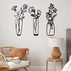 1 Set Beautiful Wall Decal Sticker Skeleton Anti-fall Bedroom Poster