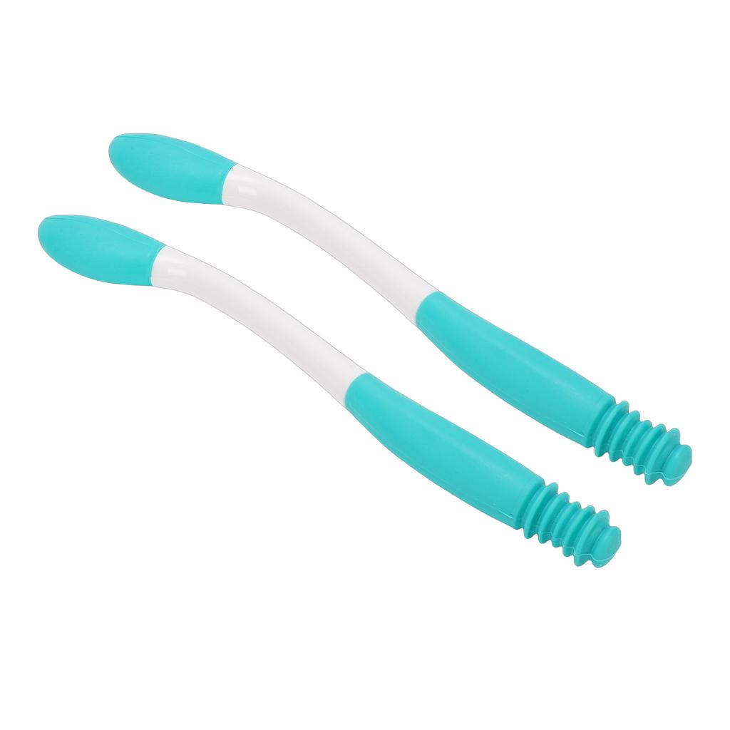2 Pcs Toilet Aids Tools Long Reach Comfort Wipe Ergonomic Self Assist Toilet Butt Wipe Tool