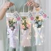 Crochet Woven Flowers Artificial Flower Bouquet Knitted Flower Bouquet Handmade Wedding Teacher'S Mother'S Day Graduation Gift