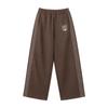 DEESHA Girls' Straight-Leg Pants with Heart Embroidery