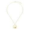 Kinitial April Mother's Day Gift Stainless Steel Delicate Mustard Seed Necklace, Move Mountains, Christian Jewelry, Mustard Seed
