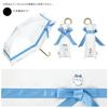 Praised Shading Rate Cut Rate Sunny and Rainy Folding Hachiware Important Blue Ribbon That Ties [2025] Wpc. Parasol, Shading, Chiikawa, Ribbon, Mini,
