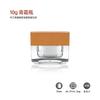 10Pcs Square Acrylic Cream Jars, Transparent Face Moisturizer Containers, High-End Empty Cosmetic Pots for Travel DIY