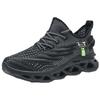 Large Size Summer Breathable Fly-woven Sports and Leisure Shoes Thick-soled Blade Mesh Coconut Running Shoes