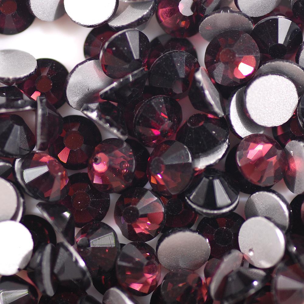 Super Flash Crystal Colored Diamond Nail Glass Diamond, Guomao Flat Bottom A Diamond, Mobile Phone Case Diy Filling Accessories.