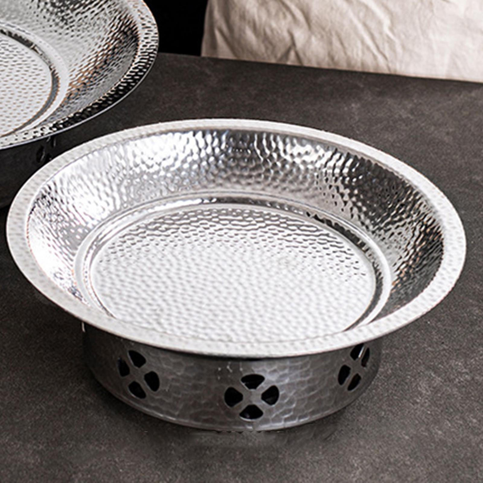 

Сухая кастрюля для готовки, легко моется, многоцелевая, прочная, сервировочная сковорода для морепродуктов 22cm argent