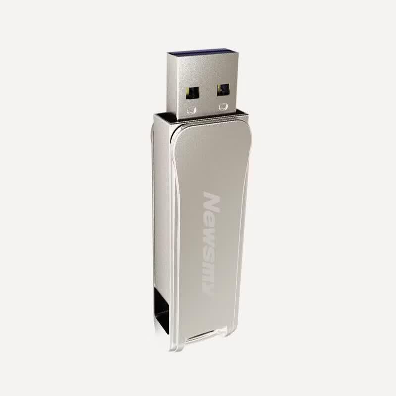 Newsmy V33 64GB USB 3.0 Metal Rotating Flash Drive