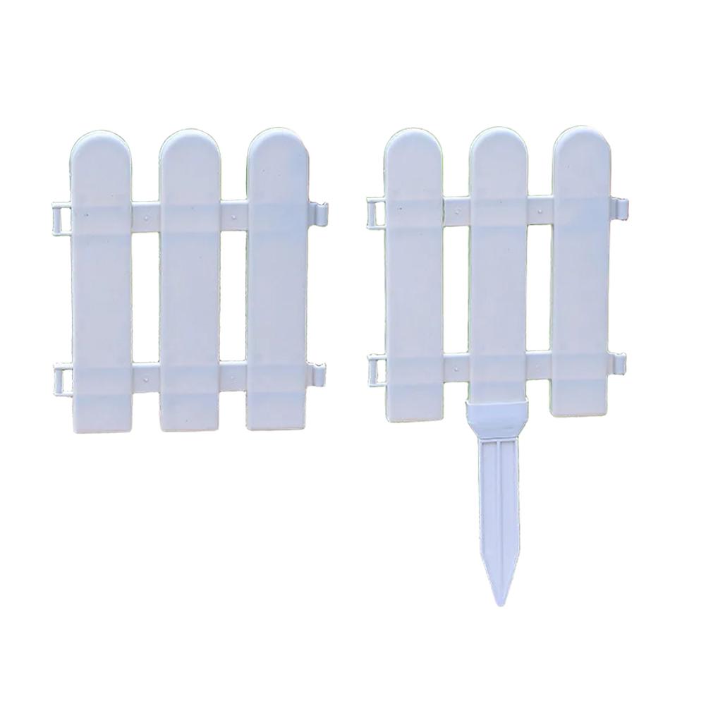 Decorative Fence Flowerbed Decoration Garden Decoration Outdoor Spaces Retro Color Scheme Elegant Design High-Quality Material