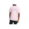 Adidas Lounge Verbiage Sportswear Friends Of Sport Graphic Soft Comfortable Round Neck Short Sleeve T-Shirt Men T-Shirt Pure-Pink JJ3985