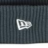 New Era Rib Cuff Knit Hat Charcoal Free Handwritten ONSPOTZ and Stylish Streetwear Perfect for and Winter Camping (14542794, NER35C0748), Gray, Logo,