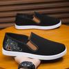 Herren Casual Canvas Schuhe 2024 Neue Slipper Atmungsaktive Slip-on Flats Männliche Vulkanisierte Schuhe Fahrschuhe Weiche Sohle Laufschuh