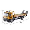 New Engineering Vehicle Car Alloy Front Diecast for Boy Simulation Trailer Toy with Light Vocalize Rescue Truck Children's Toy Model