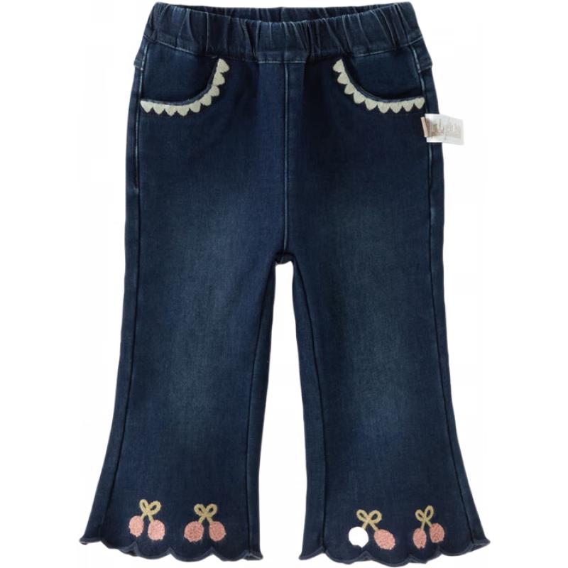 

Dave & Bella Girls Fleece-Lined Flared Denim Jeans 100 cm