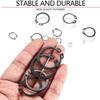 300pcs  Clip Set 4mm to 28 Size Precisions Rings Assortment Comprehensive  Clip Selection for Mechanics & Enthusiasts