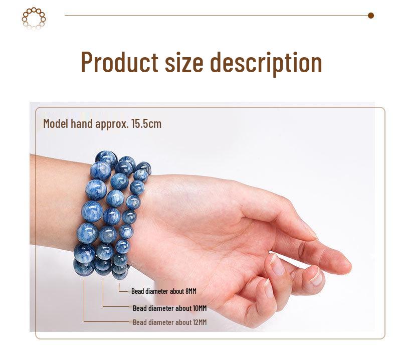 Mei Zhuo Natural Green Fluorite Snowflake Feather Crystal Bead Bracelet