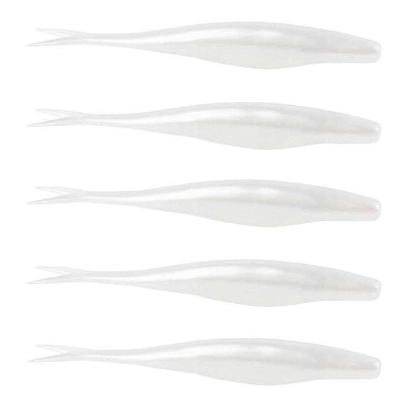 5Pcs Slightly Split Tail Swimbaits Floating Fishing Lure Soft Artificial Baits Fishing Accessories Easy To Use