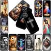 Phone Cover for OPPO A18 A16 A80 A40 A17 A15 A38 A78 A79 A54 A57 A58 A60 4G 5G Casing Soft Case God Jesus Judah Jehovah Cross