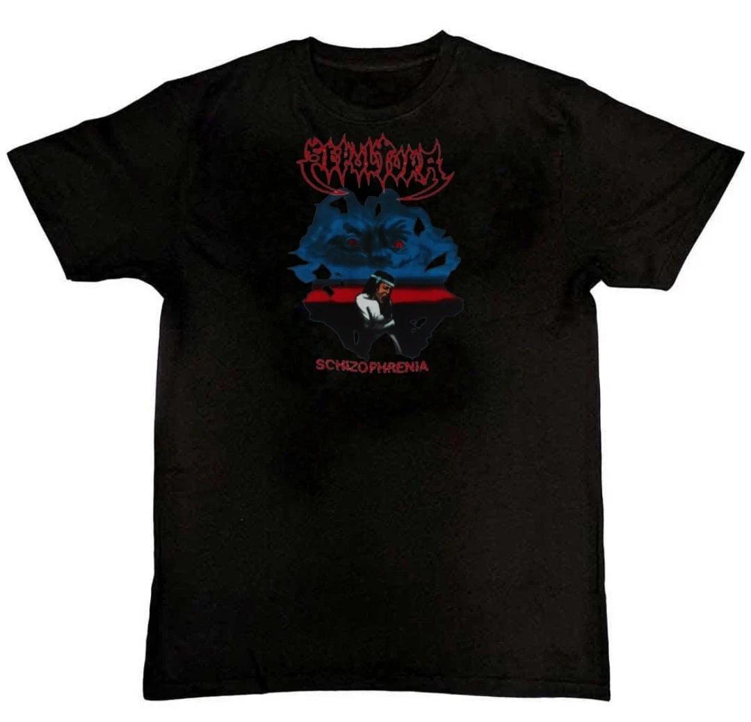 Men s and Women s T-shirts SEPULTURA SCHIZOPHRENIA Graphic Print Unisex Mens T-Shirt S M L XL 2 3 4 XL L